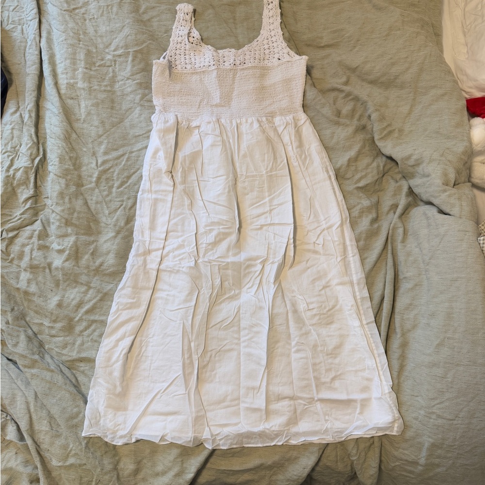 Elegant White Kids Dress